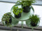 Esschert - Design - Plantenblad - met - klem - rond - L - groen