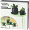 Esschert - Design - Plantenblad - met - klem - rond - L - groen