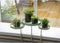 Esschert Design Plantenblad met klem rond M groen