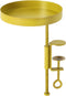 Esschert - Design - Plantenblad - met - klem - rond - S - goudkleurig
