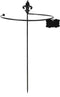 Esschert Design Plantensteun Franse Lelie 61,6 Cm Staal Zwart