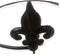Esschert Design Plantensteun Franse Lelie 61,6 Cm Staal Zwart