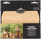 Esschert Design plantentafeltje van bamboe - afmeting: D18 cm x H8.5 cm