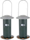 Esschert Design Silo - Vogelvoederhuisje - Groen - 12.7 cm x 12.7 cm x 22.8 cm