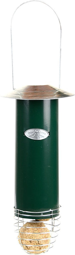 Esschert Design Silo - Vogelvoederhuisje - Groen - 12 cm x 27 cm x 17 cm
