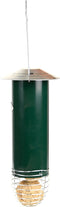 Esschert Design Silo - Vogelvoederhuisje - Groen - 12 cm x 27 cm x 17 cm