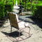 Esschert Design Stoelkussen 92 X 49,5 Cm Polyester Beige
