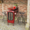 Esschert Design Tafel Tractor rood IH033