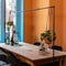Esschert Design - Tafeldecoratieklem zwart - hoogte 110cm - breedte verstelbaar van 117 - 210cm