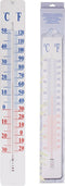 Esschert Design thermometer op wandplaat 90 cm TH9