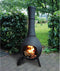 Esschert Design - Tuinhaard Large Gietijzer (Ø 53 cm) - Vuurhaard - Gietijzer - Zwart