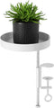 Esschert Design Vensterbankklem - In hoogte verstelbaar - D14cm - Wit