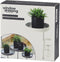Esschert Design Vensterbankklem - In hoogte verstelbaar - D14cm - Wit