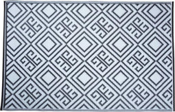 Esschert Design Vloerkleed - 120x180 cm - Zwart Wit