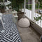 Esschert Design Vloerkleed - 120x180 cm - Zwart Wit