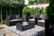Esschert Design Vloerkleed - 120x180 cm - Zwart Wit