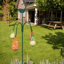 Esschert Design Voederhanger - Vogelvoederhuisje - Groen - 150 cm x 45 cm x 150 cm