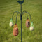 Esschert Design Voederhanger - Vogelvoederhuisje - Groen - 150 cm x 45 cm x 150 cm