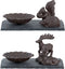 Esschert Design - Vogelbad o/leisteen bosdier l12b20