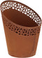 Esschert Design Vuuremmer roest - laser cut rondjes