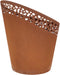 Esschert Design Vuuremmer roest - laser cut rondjes