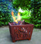 Esschert Design Vuurkorf - 39 x 39 x 30 cm - Roest - FF161