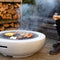 Esschert Design – Vuurschaal Beton(look) MGO L - Vuurschaal BBQ - Staal - Zwart