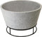 Esschert Design - Vuurschaal keramiek betonlook - Vuurschaal - Staal - Grijs