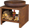 Esschert Design Vuurschaal Staal Ø61 cm -Bruin - Vuurschaal 61 cm - Vuurkorf