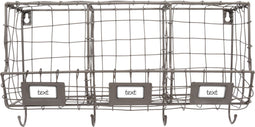 Esschert Design Wandrek Draad 39,8 X 21,7 Cm Staal