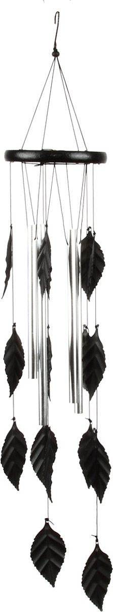 Esschert Design Windgong Bladeren 11,2 X 61,5 Kg Ijzer Zwart
