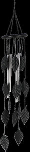 Esschert Design Windgong Bladeren 11,2 X 61,5 Kg Ijzer Zwart