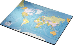 Esselte Bureau Onderlegger - Wereldkaart - Engels
