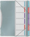 Esselte Colour'Breeze sorteermap, PP, ft A4, 6 tabs, assorti