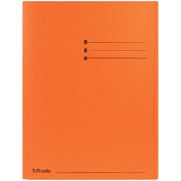 Esselte - dossiermap oranje, pak van 100 stuks