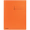 Esselte - dossiermap oranje, pak van 100 stuks