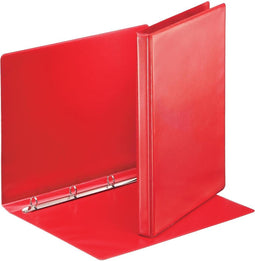 Esselte Essentials Panorama A4 Ringband - Rugbreedte van 30mm - Capaciteit van 140 Vel - Rood