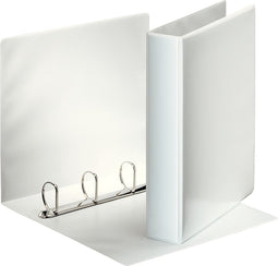 Esselte Essentials Panorama Ringband A4- 4-rings - Rugbreedte van 62 mm - Capaciteit van 380 Vel - Wit