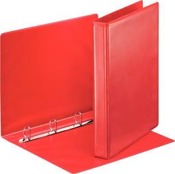 Esselte Essentials Panorama Ringband A4 - 4-Rings - Rugbreedte van 44mm - Rood