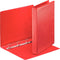 Esselte Essentials Panorama Ringband A4 - 4-Rings - Rugbreedte van 44mm - Rood