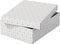 Esselte Home Duurzame Middelgrote Opberg- en Geschenkdoos met Deksel - Set van 3 Stuks - Geschenkverpakking - 100% Gerecycled Karton en 100% Recyclebaar - Wit