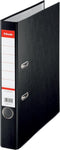 Esselte Kartonnen Ordner - Capaciteit van 500 A4-Vel - Rugbreedte van 75mm - Zwart
