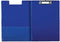Esselte Kunststof A4 Klembord met Omslag en Insteekhoes - Inclusief Pennenhouder - Capaciteit tot 200 Vel - Blauw