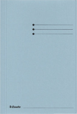 Esselte Manilla 3-klepsmap - folio - 50 stuks - Blauw