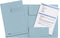 Esselte Manilla 3-klepsmap - folio - 50 stuks - Blauw