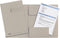 Esselte Manilla 3-klepsmap - folio - 50 stuks - Grijs