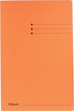 Esselte Manilla 3-klepsmap - folio - 50 stuks - Oranje