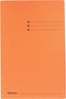 Esselte Manilla 3-klepsmap - folio - 50 stuks - Oranje