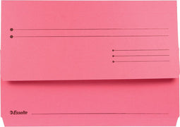 Esselte Manilla Insteekmappen - A4 Formaat - 25 Stuks - Rood