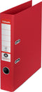 Esselte No. 1 Ordner - Rugbreedte van 50mm - 100% Gerecycled Karton - Rood